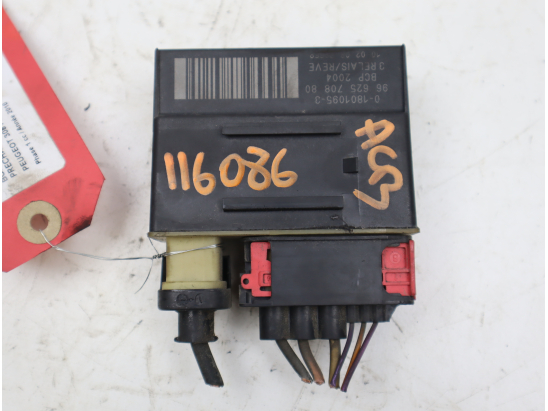 BOITIER DE PRECHAUFFAGE