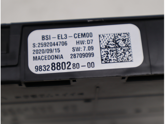 BSI VIERGE occasion PEUGEOT 308 II Phase 2 - 1.5 BlueHDI 100ch