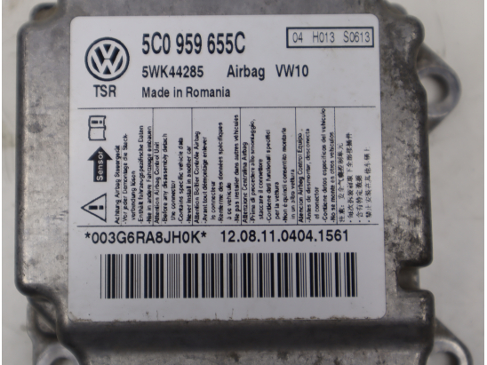 Boitier pyrotechnique occasion VOLKSWAGEN GOLF PLUS phase 2 - 1.6 TDI 105ch