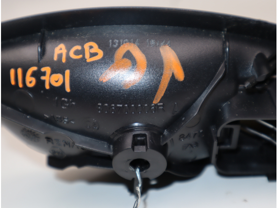 Poignee int porte avg occasion RENAULT CAPTUR Phase 1 - 1.2i 118 16V