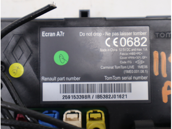 Afficheur digital occasion RENAULT SCENIC III Phase 2 - 1.5 DCI 110ch