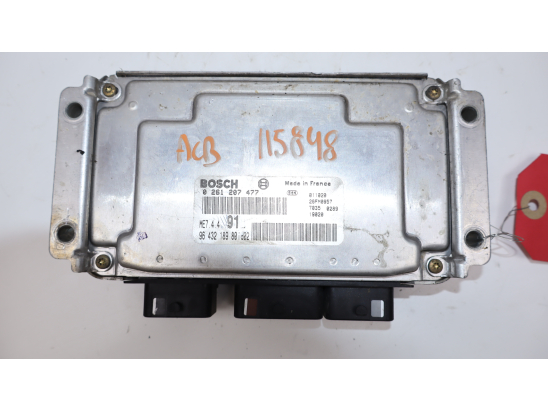 Calculateur moteur occasion PEUGEOT 206 Phase 1 - 1.6i 16v