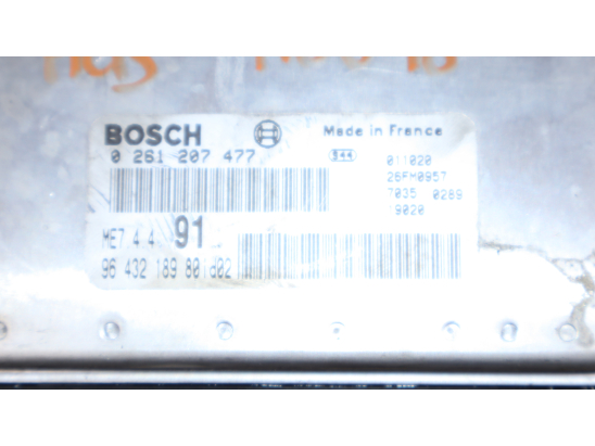 Calculateur moteur occasion PEUGEOT 206 Phase 1 - 1.6i 16v