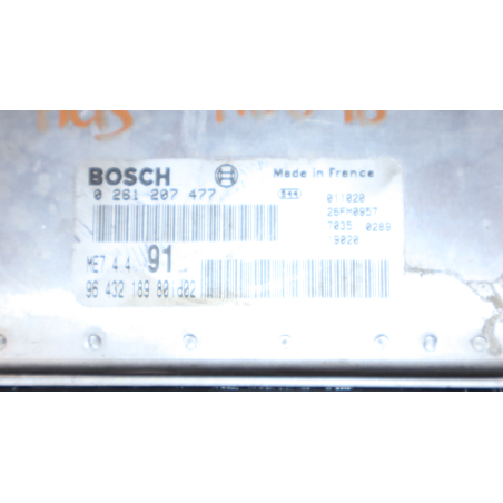 Calculateur moteur occasion PEUGEOT 206 Phase 1 - 1.6i 16v