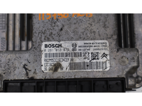 Calculateur moteur occasion PEUGEOT 207 Phase 1 - 1.6 HDI 16v 90ch