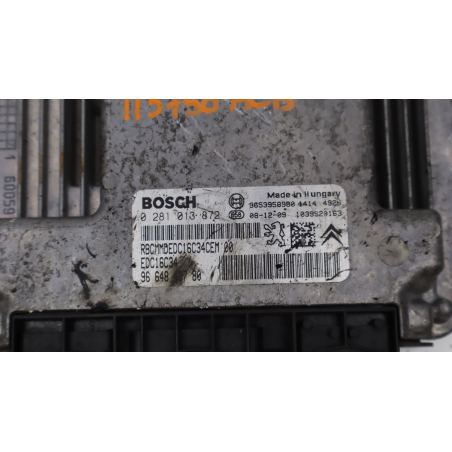 Calculateur moteur occasion PEUGEOT 207 Phase 1 - 1.6 HDI 16v 90ch
