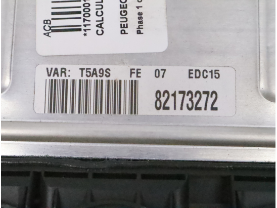 Calculateur moteur occasion PEUGEOT 307 Phase 1 - 2.0 HDI 110ch
