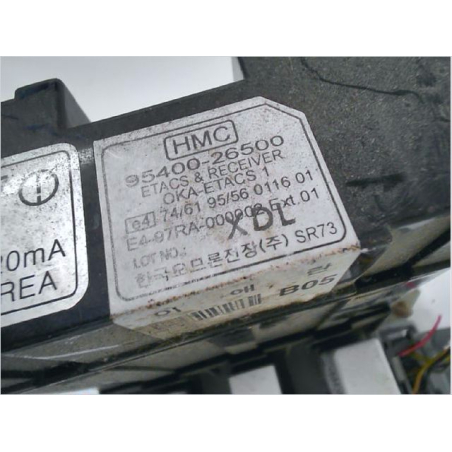 PLATINE FUSIBLE HABITACLE