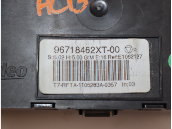 Commande de chauffage occasion PEUGEOT 308 I CC phase 2 - 2.0 HDI 160ch