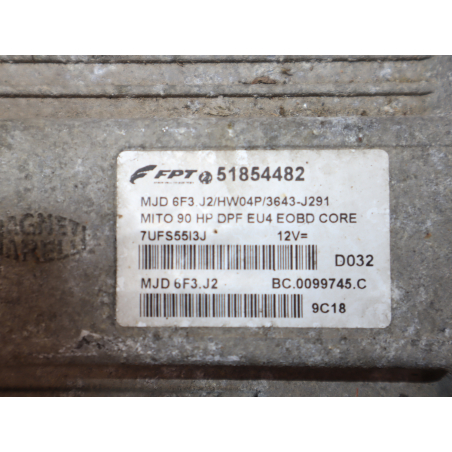 Calculateur moteur occasion ALFA ROMEO MI.TO Phase 1 - 1.3 JTDM 85ch