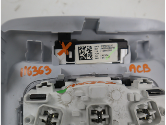 Plafonnier occasion PEUGEOT 308 II Phase 2 - 1.5 BlueHDI 100ch