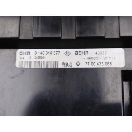 Commande de chauffage occasion RENAULT LAGUNA I Phase 2 - 1.9 DCI