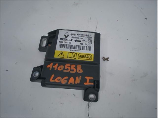 Boitier pyrotechnique occasion DACIA LOGAN I Phase 1 MCV - 1.5 DCI 85ch