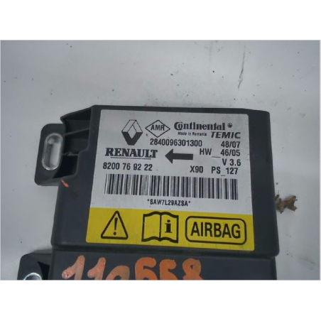 Boitier pyrotechnique occasion DACIA LOGAN I Phase 1 MCV - 1.5 DCI 85ch