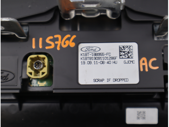 Afficheur digital occasion FORD FIESTA VII Phase 1 - 1.1i 85ch