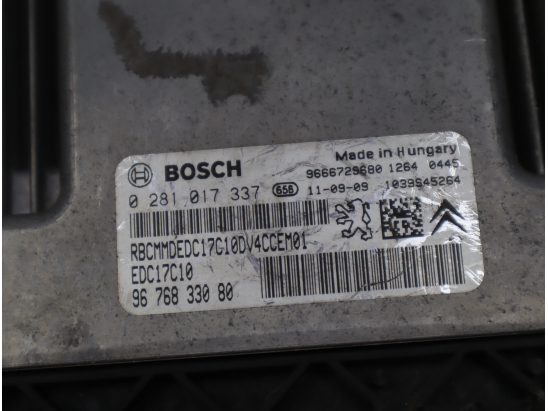 Calculateur moteur occasion CITROEN C3 II Phase 1 - 1.4 HDi 70ch