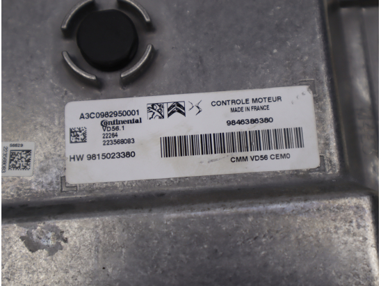 Calculateur moteur occasion CITROEN C3 AIRCROSS Phase 2 - 1.2i 130ch