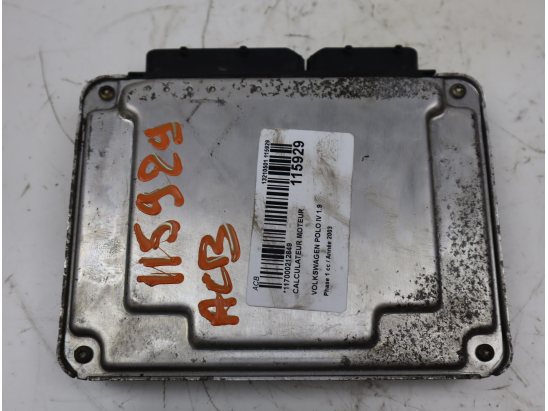 Calculateur moteur occasion VOLKSWAGEN POLO IV Phase 1 - 1.9 SDI