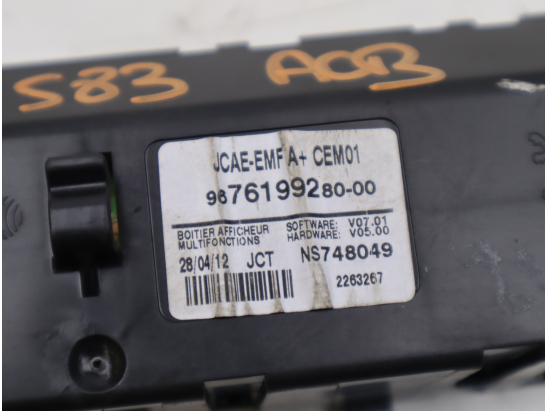 Afficheur digital occasion CITROEN C4 II Phase 1 - 1.6 HDI 90ch