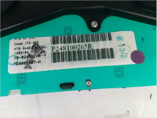 Bloc compteurs occasion DACIA DUSTER Phase 1 - 1.5 DCI 8v 110ch