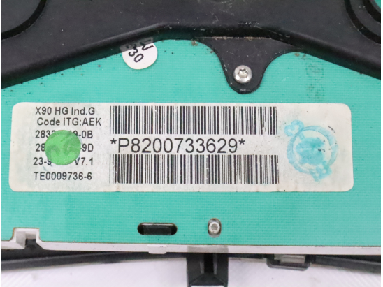 Bloc compteurs occasion DACIA SANDERO I Phase 1 - 1.5 DCI 85ch