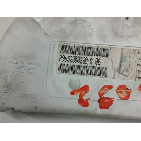 Bloc compteurs occasion CITROEN C3 I Phase 1 - 1.4HDI 8v 70ch