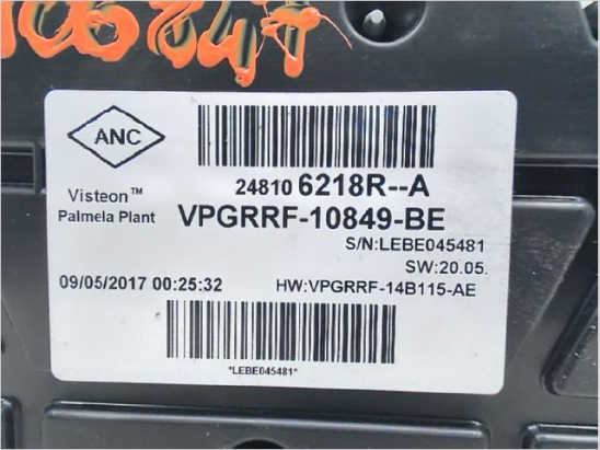 Bloc compteurs occasion RENAULT CLIO IV Phase 2 - 1.5 DCI 90ch