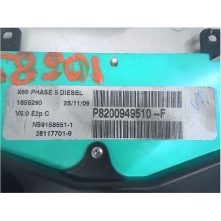 Bloc compteurs occasion RENAULT CLIO CAMPUS II Phase 1 - 1.5 DCI 85ch