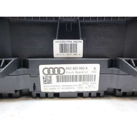 Bloc compteurs occasion AUDI A1 Phase 1 - 1.6 TDI 105ch