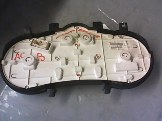 Bloc compteurs occasion PEUGEOT 206 + Phase 1 - 1.1i 60ch