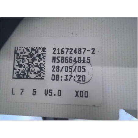 Bloc compteurs occasion RENAULT CLIO II Phase 2 - 1.5 DCI 80ch