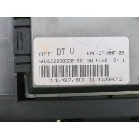 Bloc compteurs occasion PEUGEOT 807 Phase 1 - 2.2 HDI 128ch