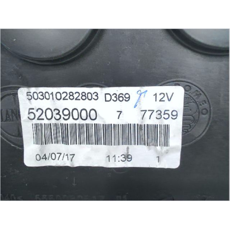 Bloc compteurs occasion FIAT PUNTO III Phase 1 - 1.2i 69ch