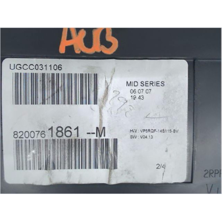 Bloc compteurs occasion RENAULT CLIO III Phase 1 - 1.5 DCI 85ch