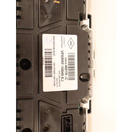 Bloc compteurs occasion RENAULT CAPTUR Phase 1 - 1.5 DCI 90ch