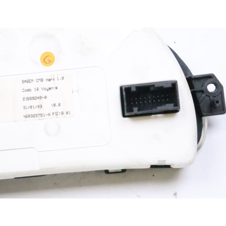 Bloc compteurs occasion CITROEN C3 PLURIEL I Phase 1 - 1.4i