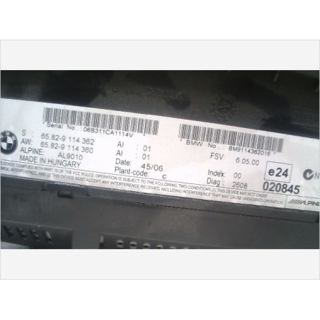 Afficheur digital occasion B.M.W. SERIE 3 V Phase 1 TOURING - 330i 258ch