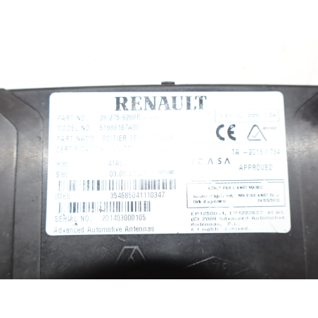 Module de navigation occasion RENAULT KANGOO II Phase 2 - 1.5 DCI 110ch