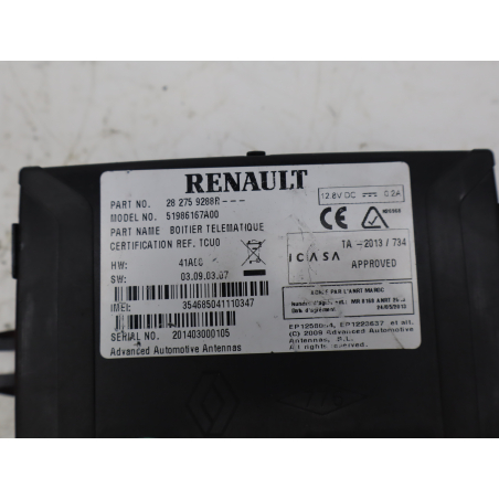 Module de navigation occasion RENAULT KANGOO II Phase 2 - 1.5 DCI 110ch