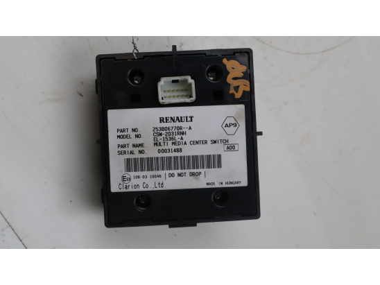 Commande autoradio occasion RENAULT SCENIC III Phase 3 - 1.6Dci 130ch