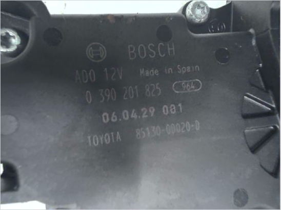 Moteur essuie-glace arrière occasion TOYOTA YARIS II Phase 1 - 1.4 D-4D