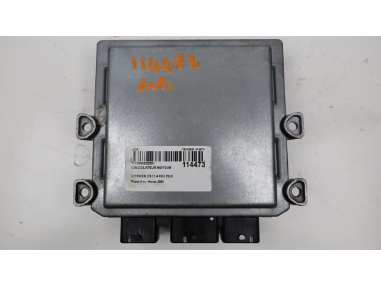 Calculateur moteur occasion CITROEN C3 I Phase 2 - 1.4 HDi 70ch