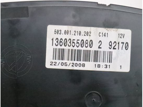 Bloc compteurs occasion PEUGEOT BOXER III Phase 1 - 2.2 HDI 100ch