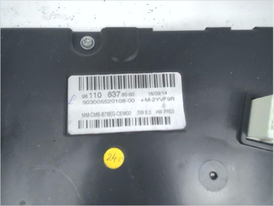 Bloc compteurs occasion CITROEN C4 PICASSO II Phase 1 - 1.6 e-HDi 8v 115ch