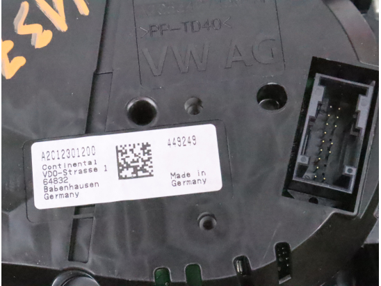 Bloc compteurs occasion VOLKSWAGEN GOLF VII Phase 2 - 1.0 TSI 110ch