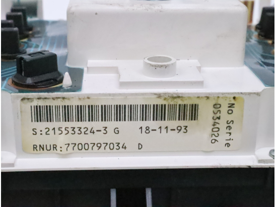 Bloc compteurs occasion RENAULT 21 Phase 2 - 2.1 D