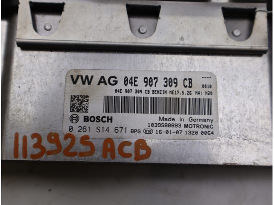 Calculateur moteur occasion VOLKSWAGEN POLO V Phase 2 - 1.0 60ch