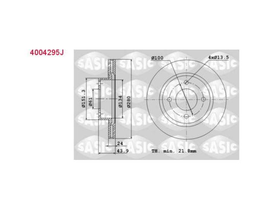 Jeu Disques Sasic 4004295J