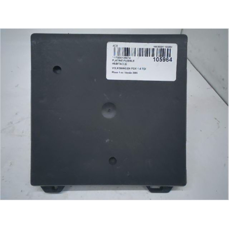 Platine fusible habitacle (BSI) occasion VOLKSWAGEN FOX Phase 1 - 1.4 TDI 70ch