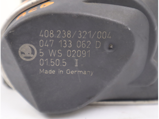 Boitier papillon occasion SKODA FABIA I Phase 1 - 1.4 68ch